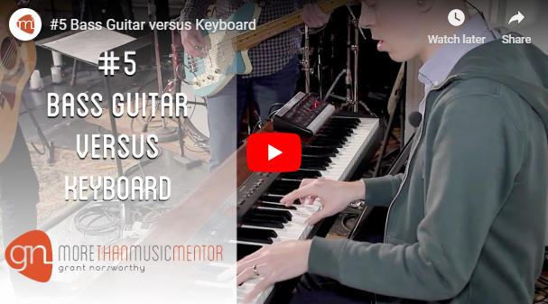 M3 Vlog Bass Guitar vs Keyboard Grant Norsworthy