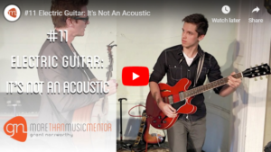 M3 Vlog Acoustic Vs Electric Guitar Grant Norsworthy