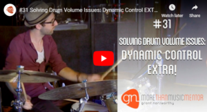 M3 Vlog Drum Volume Dynamic Grant Norsworthy