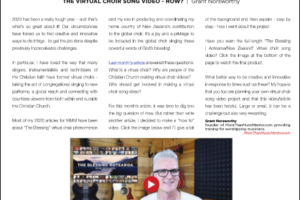 WMM November 2020 The Virtual Choir How Grant Norsworthy