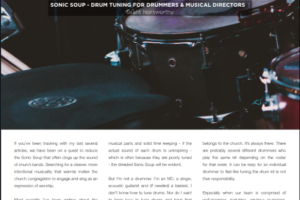 Grant Norsworthy Phil Gaudion Drum Tuning