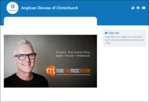 Anglican Diocese Higher Joy Grant Norsworthy