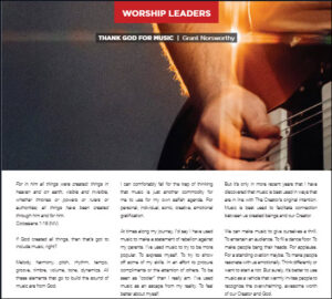 April WMM Thank God For Music Grant Norsworthy Blog