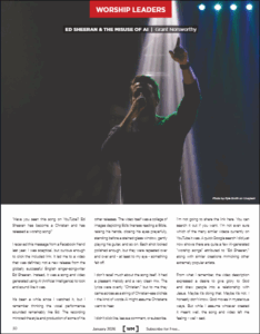 Ed Sheeran AI Worship